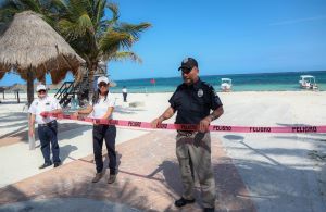 Laura Fernández supervisa cierre de playas ante emergencia sanitaria por Covid-19