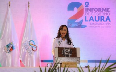 Puerto Morelos mantiene crecimiento sostenido en turismo, destaca Laura Fernández