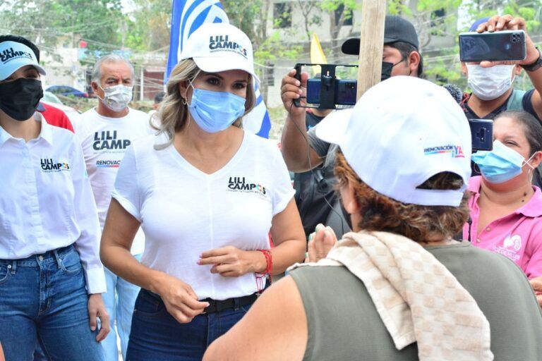 Lili Campos, candidata favorita de los usuarios de redes sociales