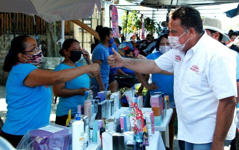 Tianguistas y comerciantes, fundamentales para la reactivación de Solidaridad: Mendicuti
