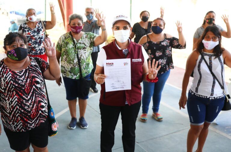 Mara Lezama se compromete a fortalecer el tejido social de Cancún