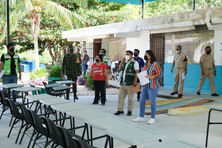 Cuenta Puerto Morelos con 24 refugios anticiclónicos para la temporada de huracanes 2021