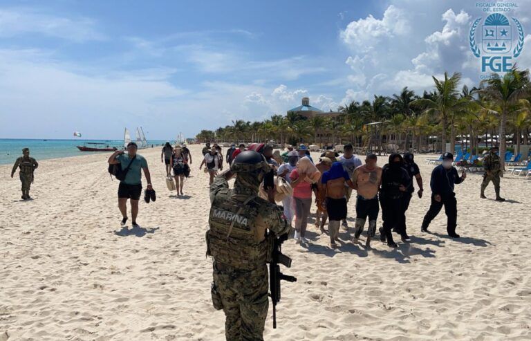 En Playa del Carmen capturan a 36 personas relacionadas con delitos contra la salud