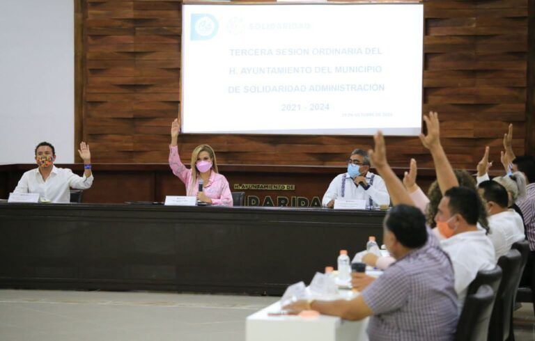 Aprueba Cabildo más acciones a favor del desarrollo de Solidaridad