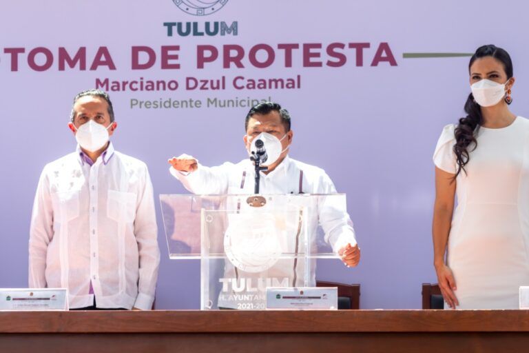 Marciano Dzul promete devolverle el esplendor y tranquilidad a Tulum