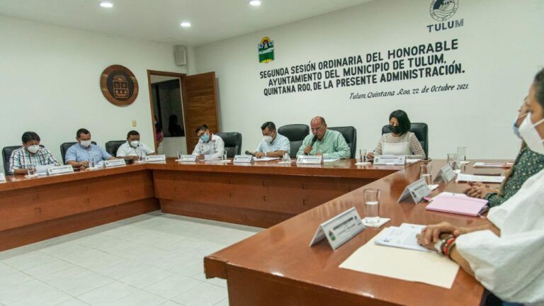 Cabildo de Tulum aprueba POA propuesto por Marciano Dzul y nombra a representantes jurídicos del municipio