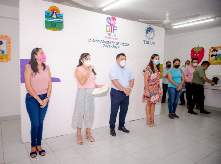 Sirviendo con Amor inicia remodelación del CADI en Tulum
