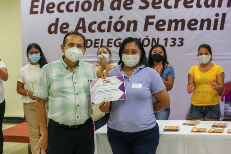 Mujeres sindicalistas eligen a su Secretaria de Acción Femenil