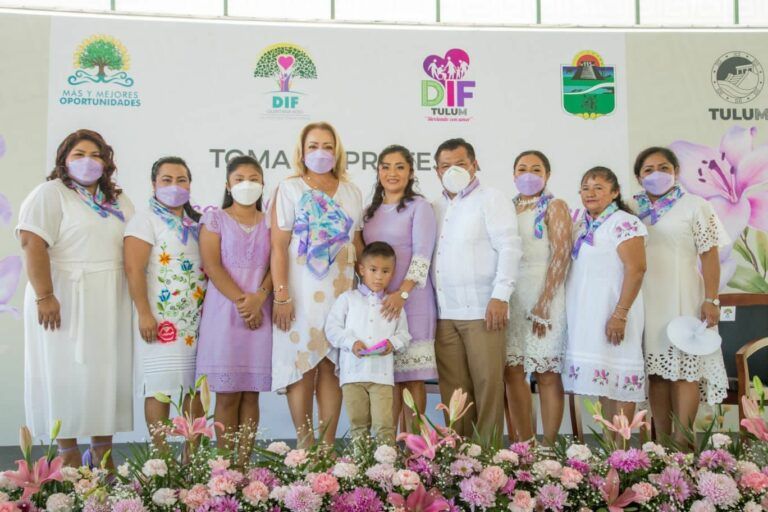Asume Ileana Canul de Dzul la Presidencia Honoraria del DIF Tulum