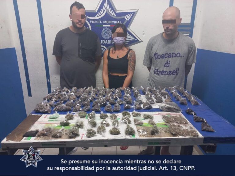 Detienen a italianos que distribuían drogas en colonia de Playa del Carmen