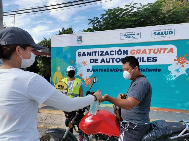 Gobierno de Puerto Morelos refuerza acciones para proteger la salud de la población