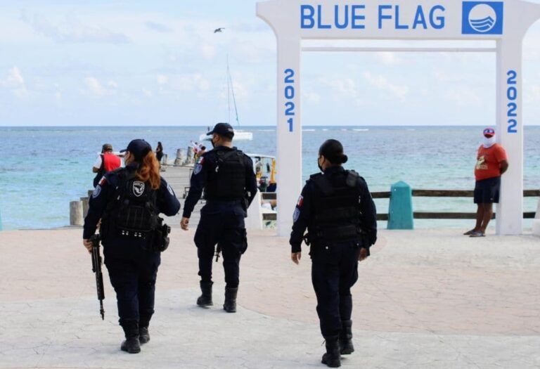 Listo el operativo de vigilancia para el cierre de año en Puerto Morelos