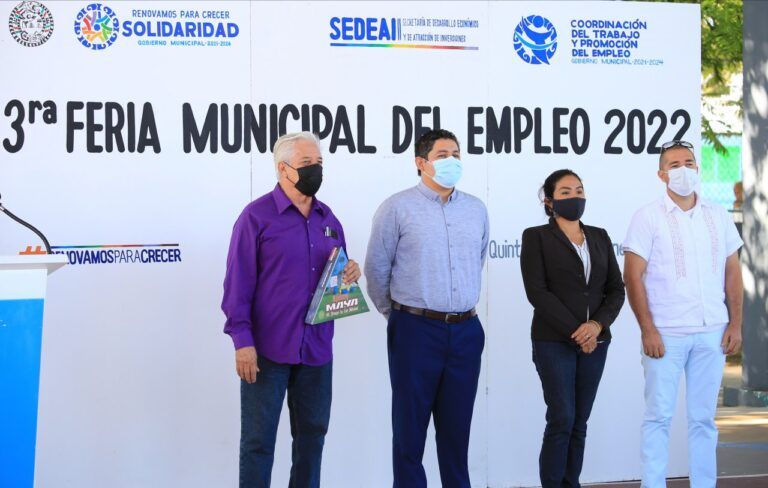Gobierno de Solidaridad reactiva la economía con la 3ra. Feria Municipal del Empleo
