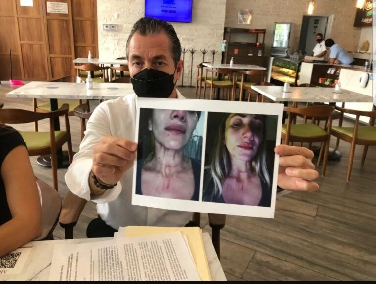 Denuncian a Sergio León, presidente de Coparmex Q. Roo por violentar a su esposa