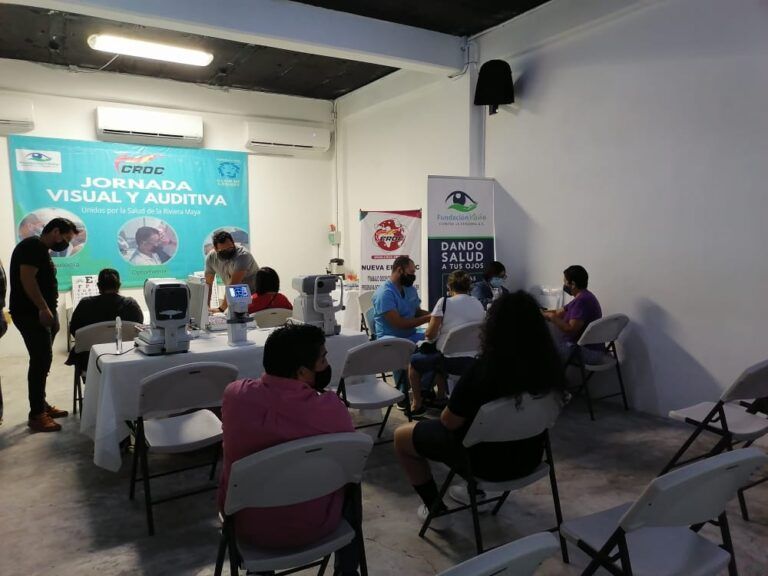 Jornada Visual itinerante de la CROC beneficia a trabajadores y población en general