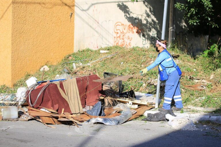 Autoridades de Solidaridad erradicaron  un gran basurero
