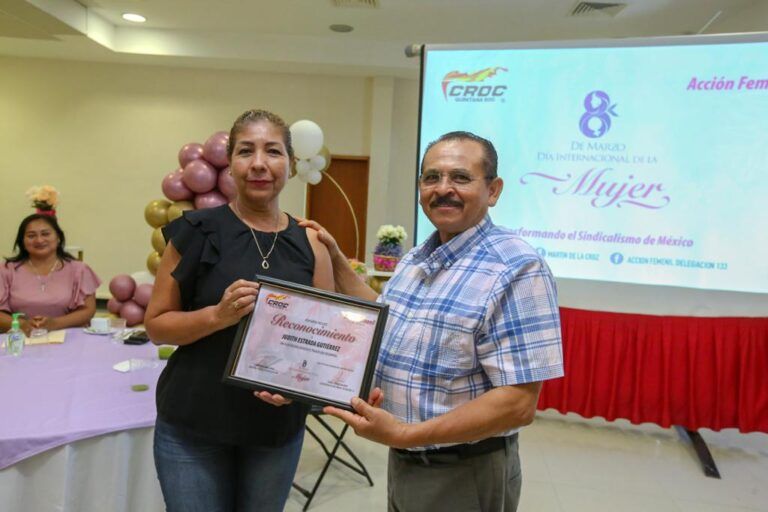La CROC exhorta a las mujeres a que mantengan la unidad y no callen ante las injusticias