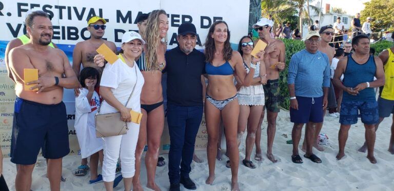 Concluye el “3er Festival Master de Voleibol de Playa”