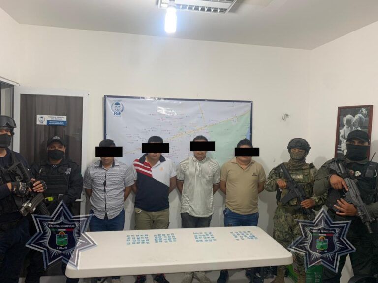 Asestan duro golpe al narco en Tulum