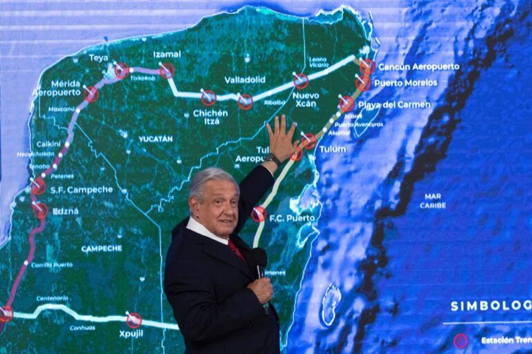 AMLO asegura que “El Tren (Maya) va