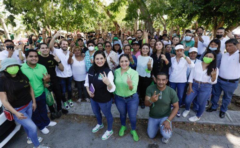 El poder está en el pueblo, afirma Estefanía Mercado al iniciar campaña por el Distrito 10