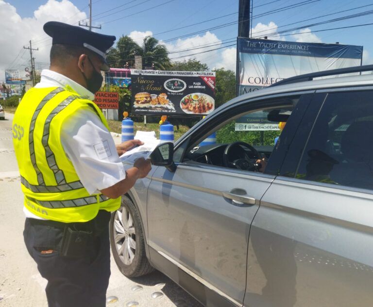Solidaridad refuerza operativo de Control Vehicular en periodo vacacional