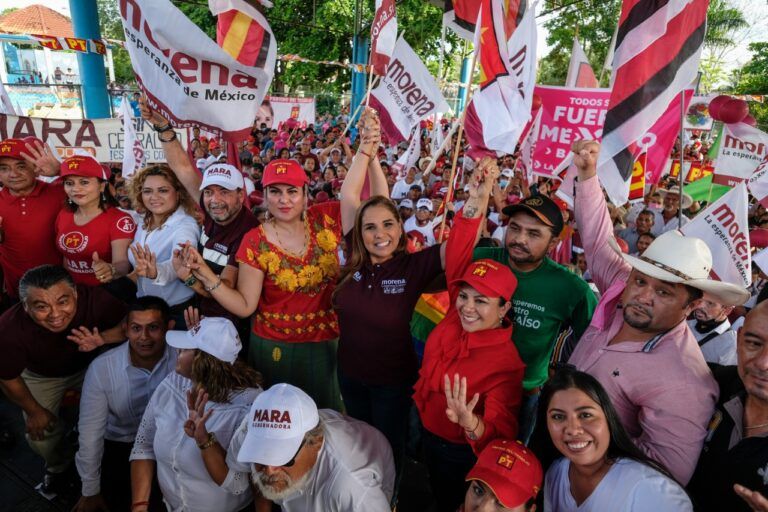 ¡Nunca más olvido y abandono a nuestras comunidades mayas!: afirma Mara Lezama