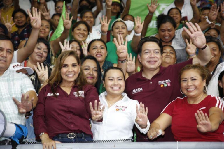 “Somos un ejército de gente buena al servicio de la Transformación”, Silvia Dzul