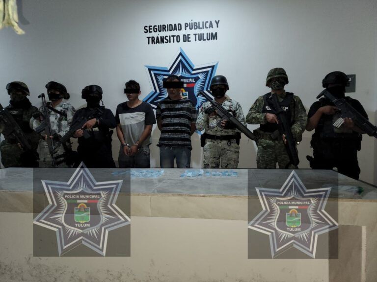 Asestan otro golpe al narcomenudeo en Tulum