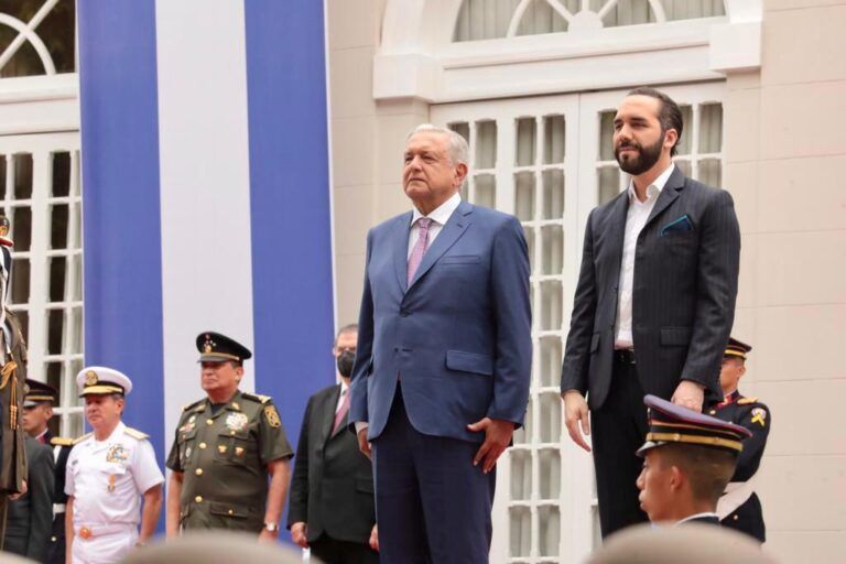 Respalda Bukele propuesta de AMLO