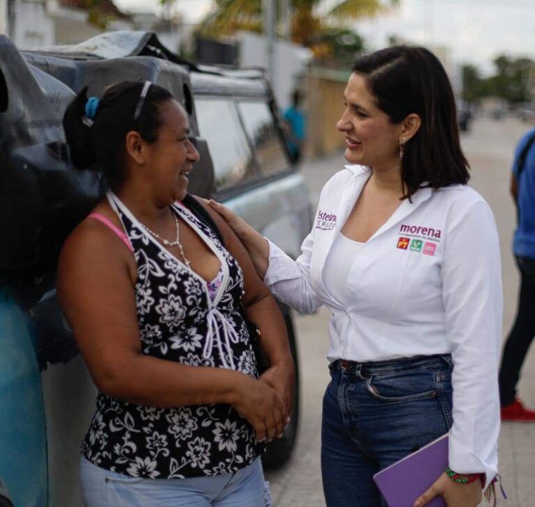 El trabajo legislativo se sustenta en escuchar permanentemente al pueblo: Estefanía Mercado