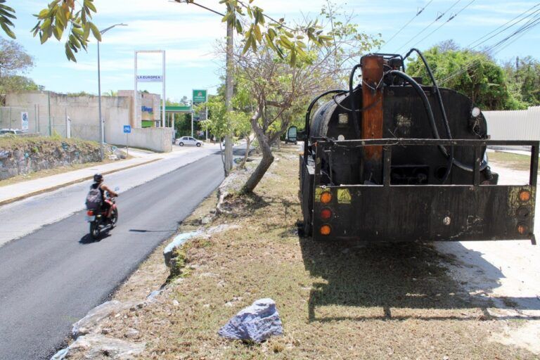Inicia el reencarpetamiento de la avenida José María Morelos