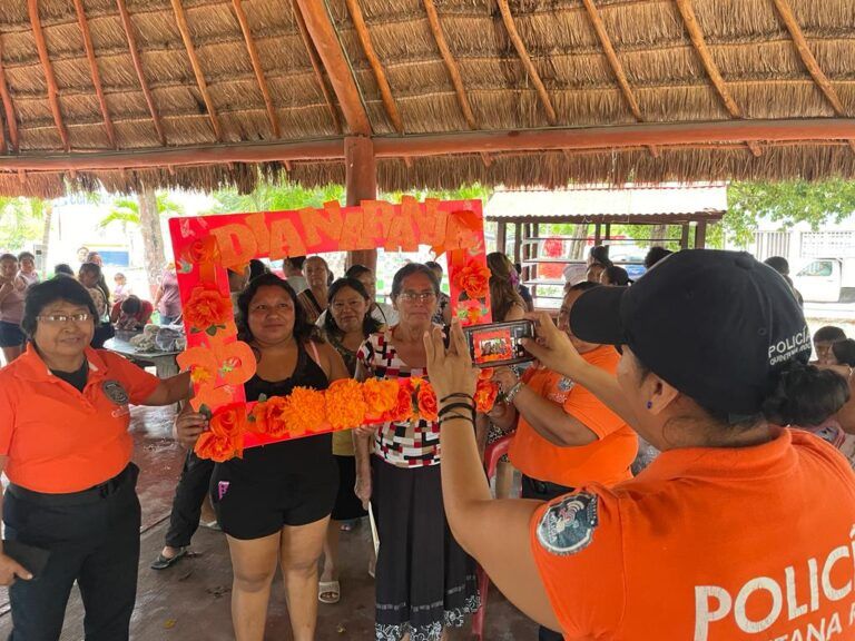Refuerzan acciones para erradicar la violencia contra las mujeres en Puerto Morelos