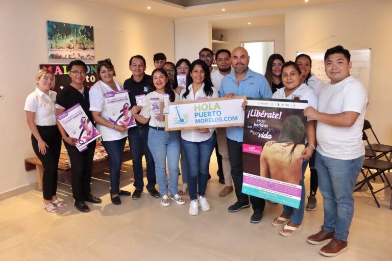 Gobierno de Puerto Morelos promueve una cultura de paz y respeto a los derechos humanos