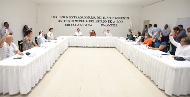 Cabildo de Puerto Morelos autoriza gestionar anticipo de participaciones para solventar adeudo con el SAT