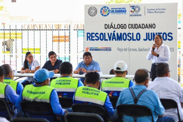 Gobierno de Solidaridad escucha a la ciudadanía para armar el Plan Municipal de Desarrollo