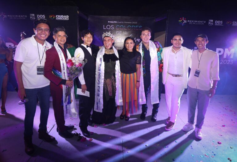 Corona Blanca Merari al Rey de la Diversidad Sexual 2023 de Puerto Morelos