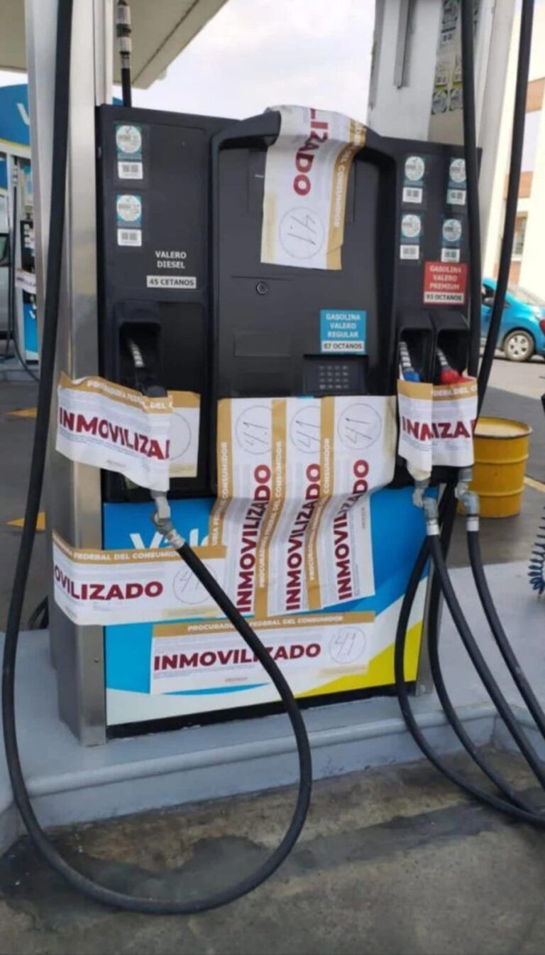 Revelan gasolineros red de extorsión en Profeco