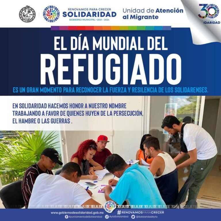 Solidaridad dignifica y apoya a los refugiados