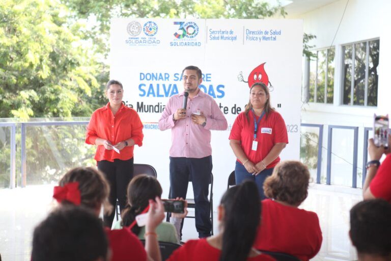 Gobierno de Solidaridad llama a donar sangre para salvar vidas