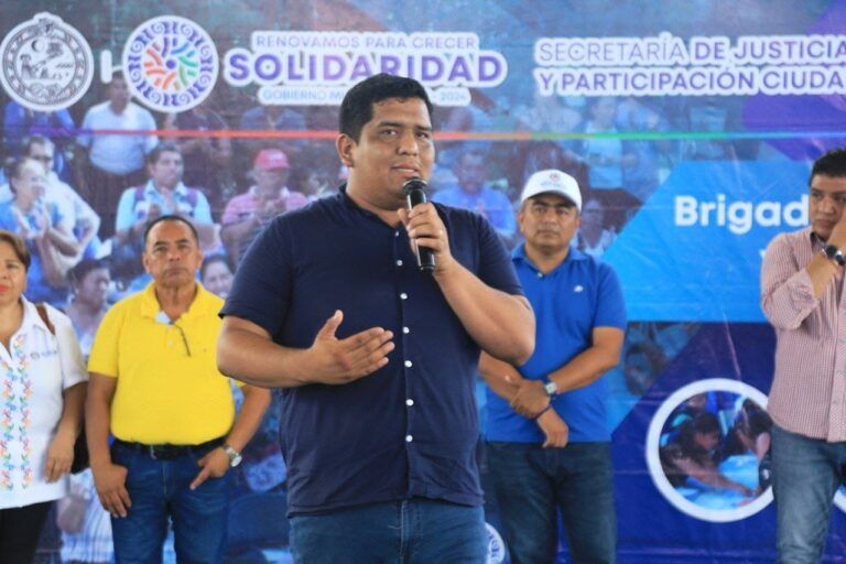Gobierno de Solidaridad benefició a población vulnerable en el Ejido