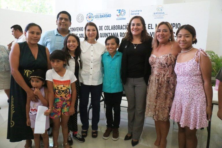 Gobierno de Solidaridad en favor de la niñez y adolescencia firmó convenio con World Vision