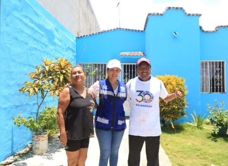 Colonias de Solidaridad adquieren nueva cara con “Pinta tu Fachada”