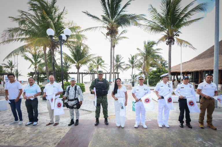 Blanca Merari da el banderazo de inicio del operativo vacacional de verano 2023