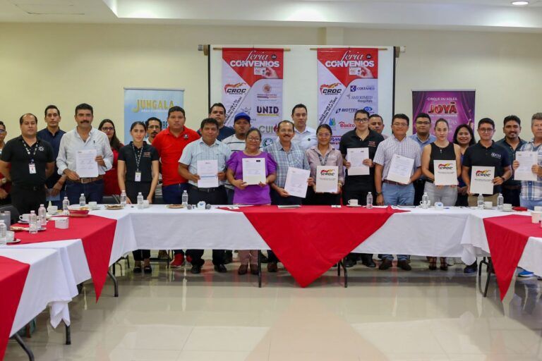 La CROC signa  nuevos convenios en beneficio de sus agremiados