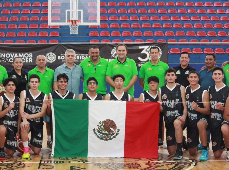 Selección Mexicana de Basquetbol Sub-17 realiza campamento en Playa del Carmen