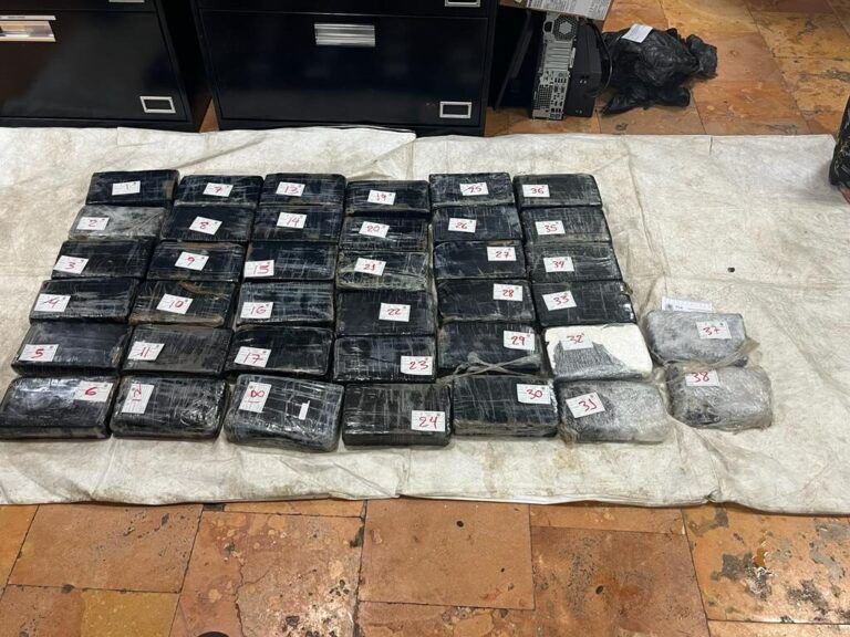 Aseguran cargamento de cocaína en Puerto Aventuras