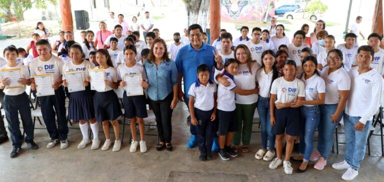 DIF Solidaridad apoya la educación de infantes y adolescentes en vulnerabilidad