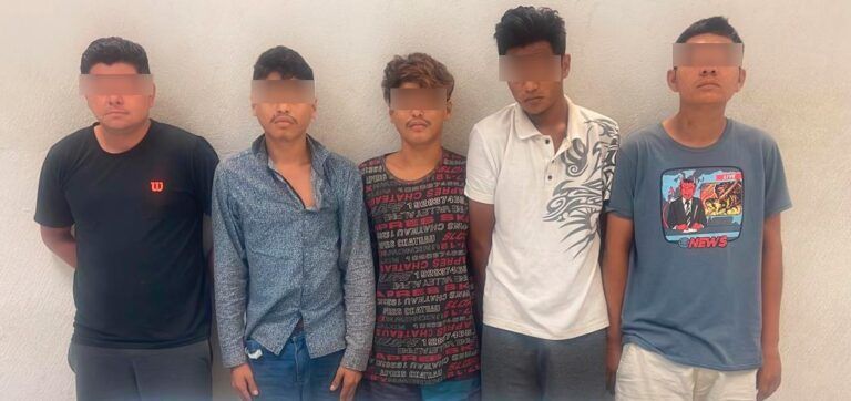 Aprehenden banda de extorsionadores y narcomenudistas que operaba en Solidaridad y Cancún