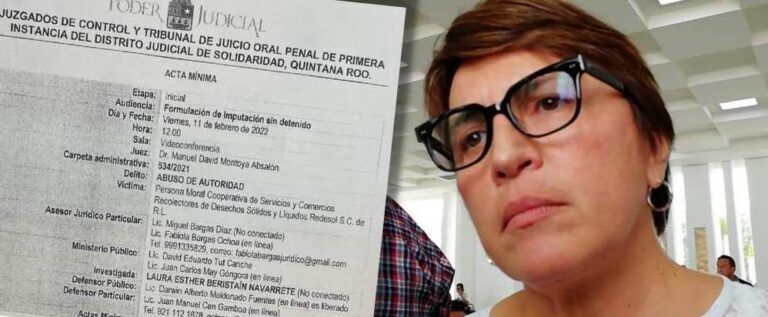 ¿Manto de protección para ex alcaldesa?